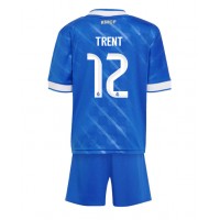 Stroje piłkarskie Real Madrid Alexander-Arnold #12 Koszulka Trzeciej dla dzieci 2025-26 Krótki Rękaw (+ szorty)